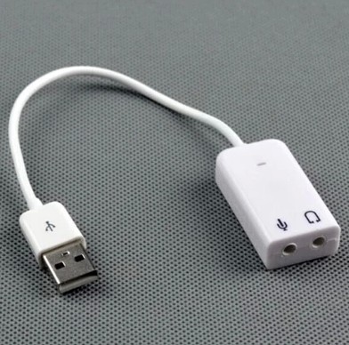 包邮免驱外接USB声卡笔记本 USB耳机转接口转换器 电脑外置声卡