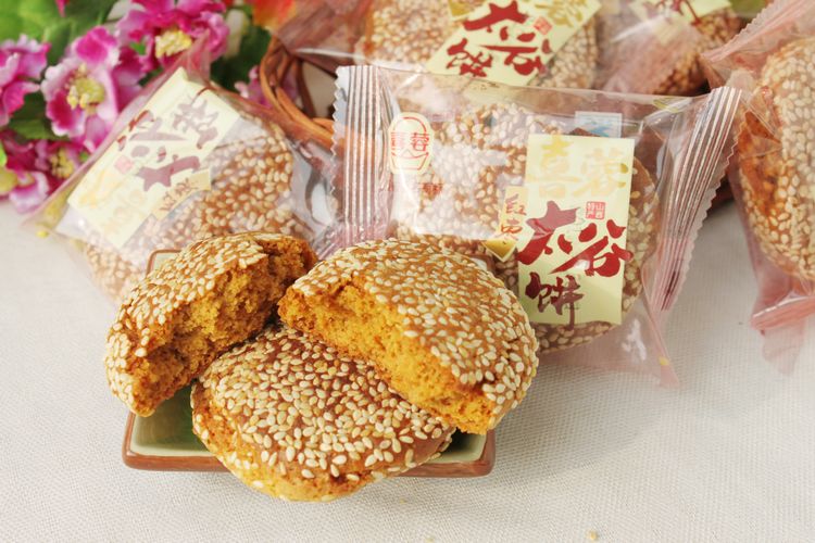 喜蓉太谷饼400g克 独立小包装 山西特产美食小吃 多种口味3件包邮