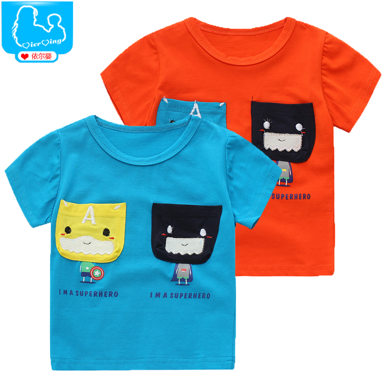 2015年新品婴儿夏装0-123岁男女儿童宝宝婴幼儿夏季短袖T恤上衣
