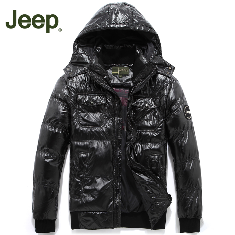 冬装新款Jeep男式羽绒服 短款防雨宽松加厚棉衣吉普羽绒服男外套