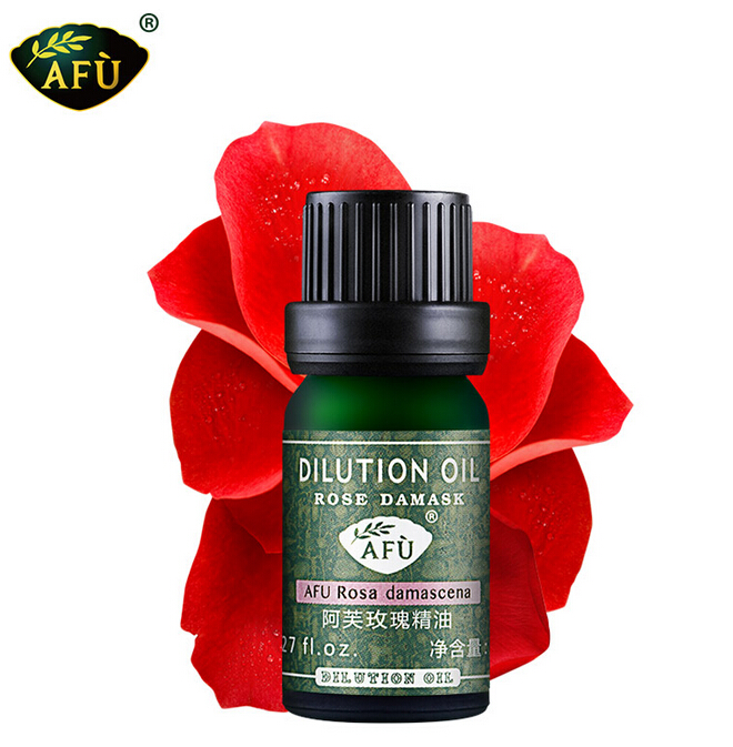 AFU阿芙玫瑰精油(9.99%)8ml 美白补水保湿 芳疗护肤品 单方精油