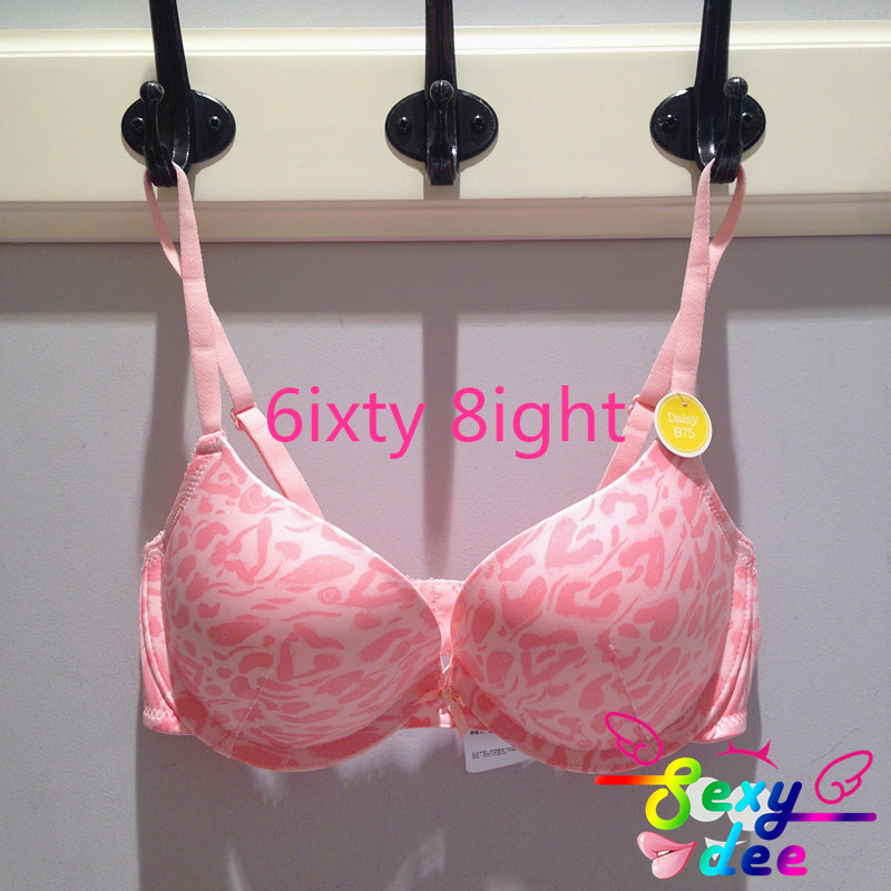 6ixty 8ight 专柜正品新款DaisyBar极光粉红厚款聚拢型内衣 文胸