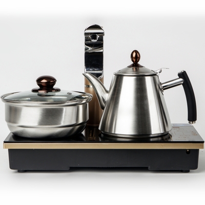 越一v24全自动抽水带语音电磁炉电茶炉高配茶盘茶桌通用包邮