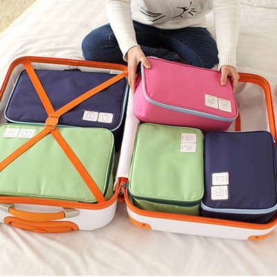 旅行收纳袋整理袋韩国内衣收納袋衣物收纳包衣服整理包储物袋加厚
