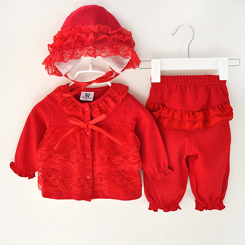 八个月宝宝秋装两件套装女0一1岁婴儿衣服连体衣秋季4春秋3-6潮六