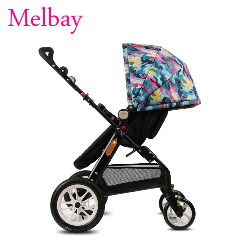 Melbay美优比 婴儿推车 高景观 轻便折叠 可坐可躺 减震 宝宝推车