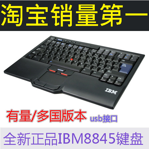 IBM全新原装SK-8845usb笔记本键盘多国版指点杆键盘送定制帖正品