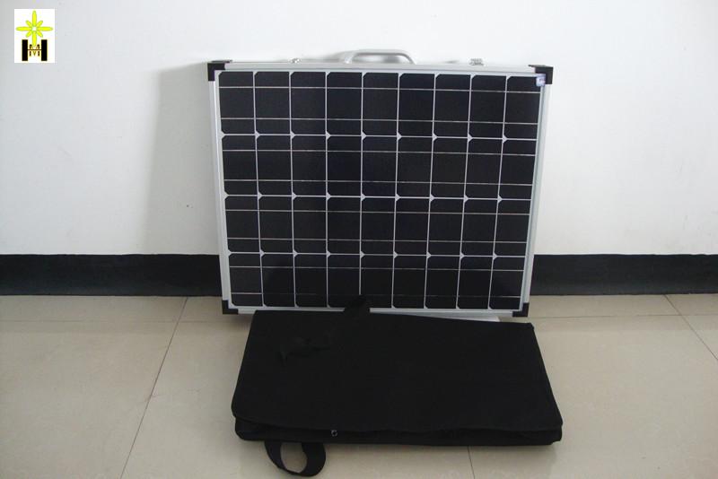 solar折叠太阳能板100W太阳能电池板充电瓶太阳能系统户外照明