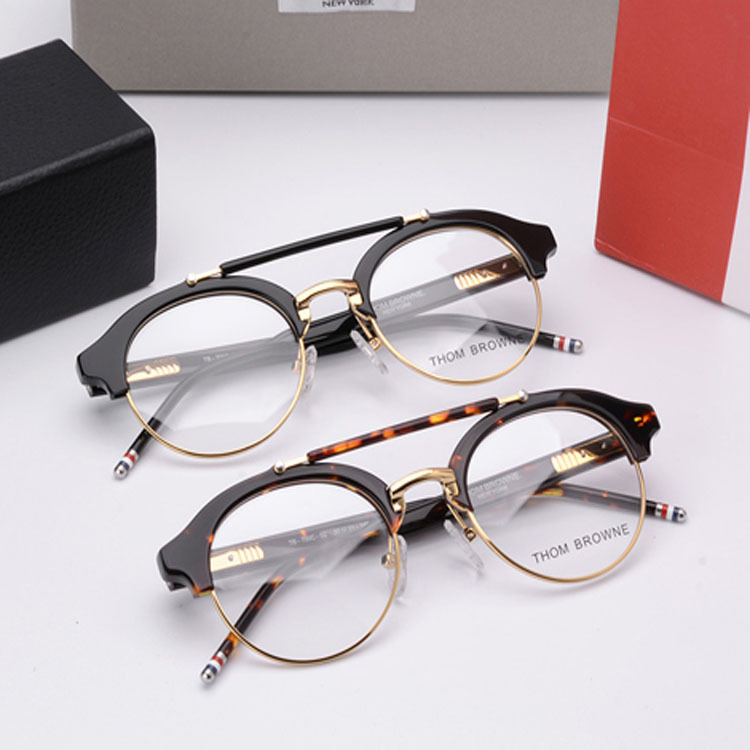 光学眼镜架 经典复古方框板材近视眼镜框架男女潮TB700