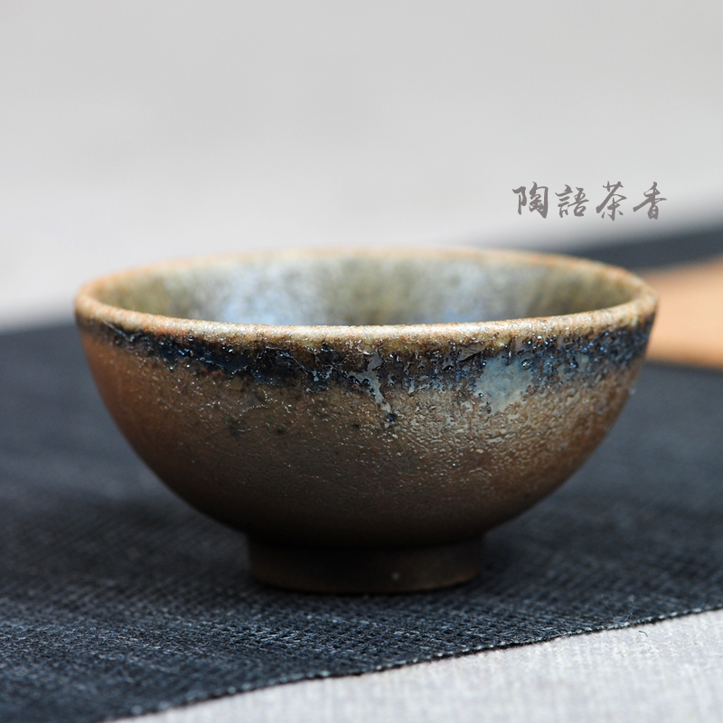 【陶 语 茶 香】陶瓷艺术馆 台湾藏山窑 全手工制作 柴烧 茶杯