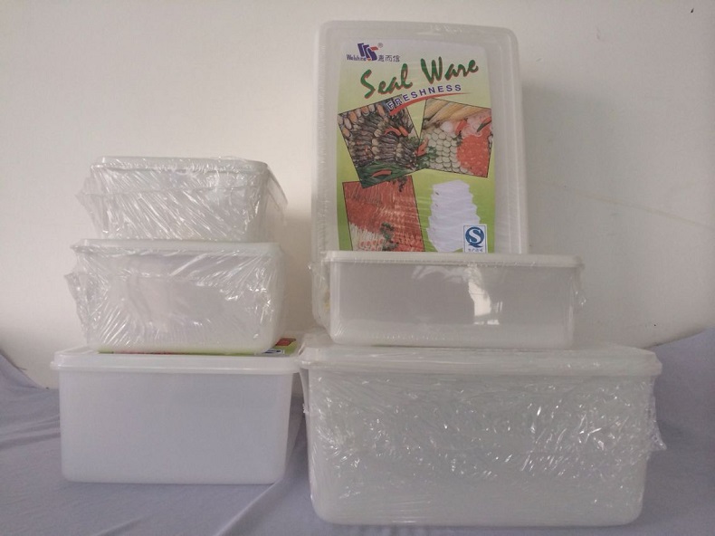 特厚 厨房保鲜饭盒塑料盒 长方形便当盒冰箱收纳盒 密封盒保鲜盒