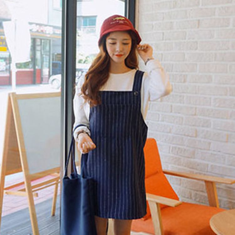2014新款  韩版女装背带裙