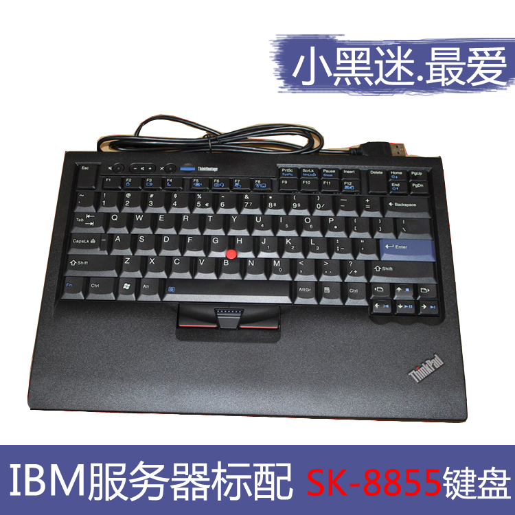 Thinkpad联想IBM便携SK-8855指点杆小键盘usb多国版本 全新正品