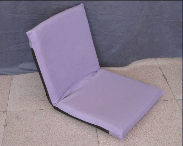 单人沙发椅 多功能调档位沙发 学生椅 无腿折叠沙发椅