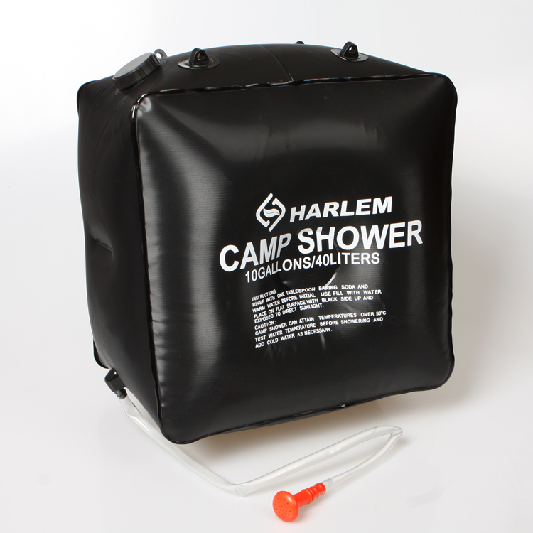 包邮太阳能沐浴袋40L 超大容量晒水袋 户外野营野外洗澡袋沐浴袋