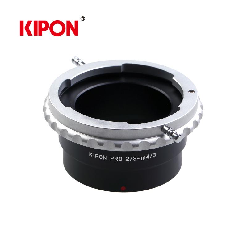 KIPON视频转接环B4 2/3英寸摄像镜头接micro 4/3 MFT机身2/3-m4/3