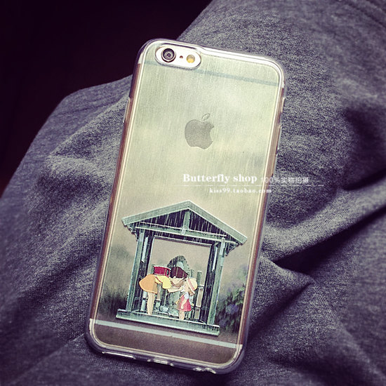 日系日韩动漫iphone6 plus浮雕苹果6手机壳TPU磨砂硬壳4.7寸5.5寸