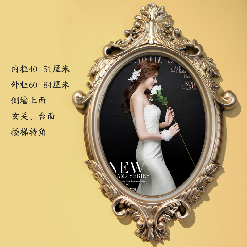 微拉婚纱照相框 制作 36寸 水晶挂墙装饰进口婚礼 欧式 道具英国