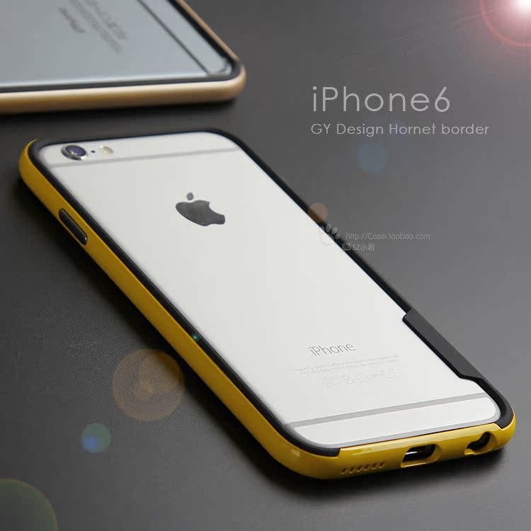 日韩超薄iphone6手机壳 苹果6代硅胶边框保护套 4.7寸塑料外壳软