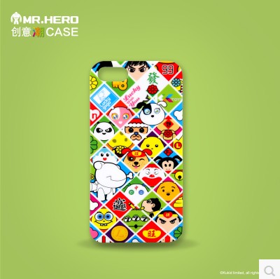 Mr.Hero软质全包边苹果iphone5s创意手机壳个性手机套