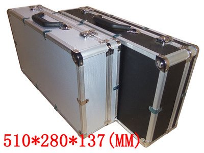 无线话筒铝箱子 无线麦克风专用铝箱 一拖二/四箱子 专业工具箱