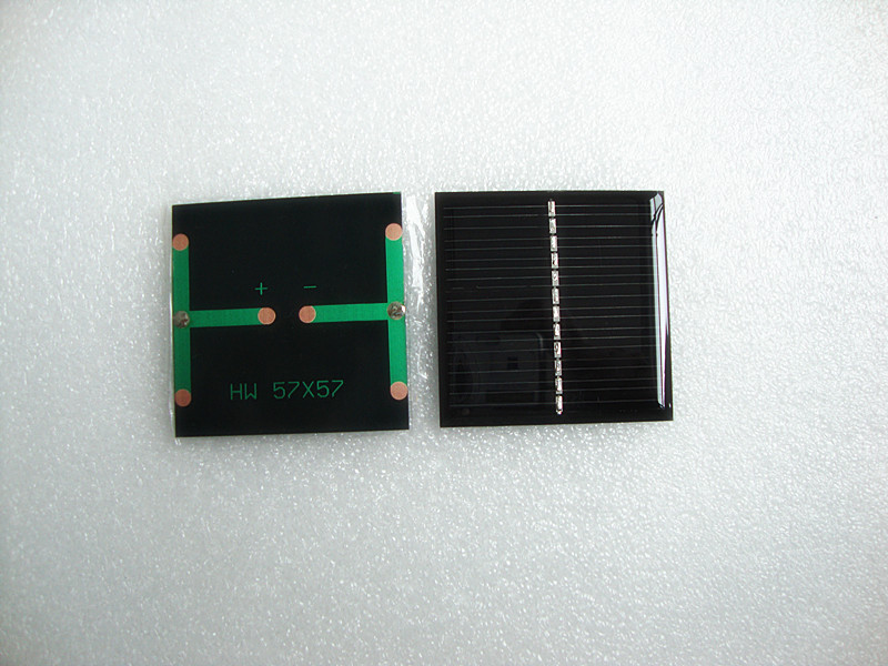 solar太阳能板多晶滴胶板6V55MA太阳能电池板冲园林灯具照明