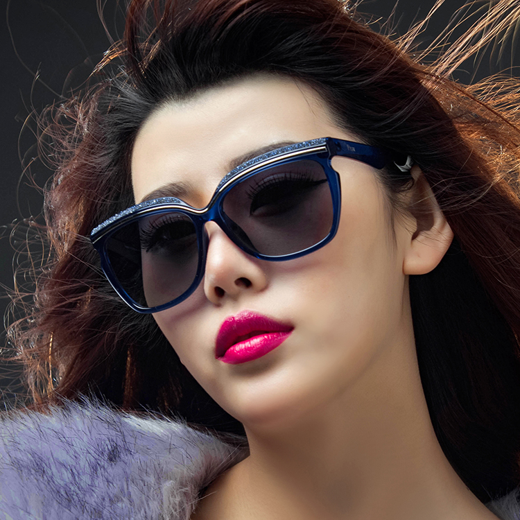 2015年正品帕莎太阳镜女明星款复古墨镜新款大框太阳眼镜 T60052