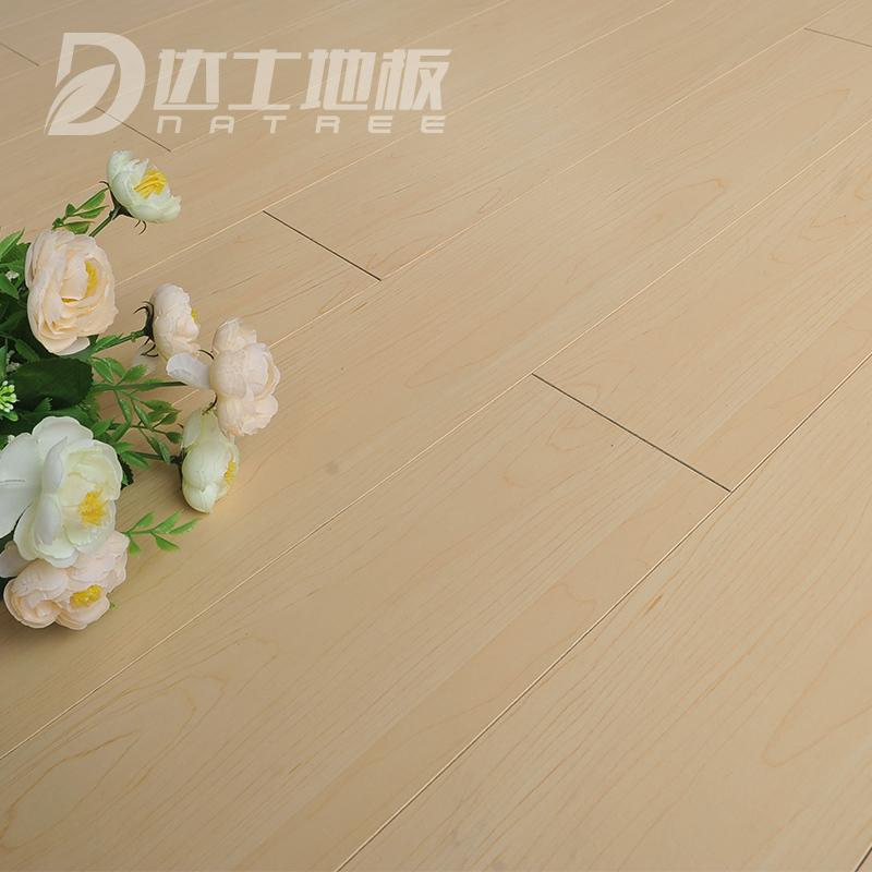 上海实木复合地板12mm15mm橡木榆木实木多层木地板地暖热厂家直销