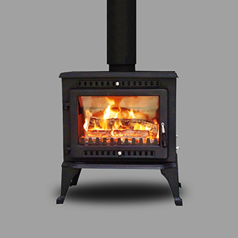 圣罗曼 新款独立式燃木真火壁炉 别墅欧式壁炉 铸铁壁炉 但丁