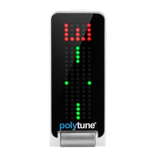 TC Electronic PolyTune™ Clip超灵敏精准吉他贝斯调音表 调音器