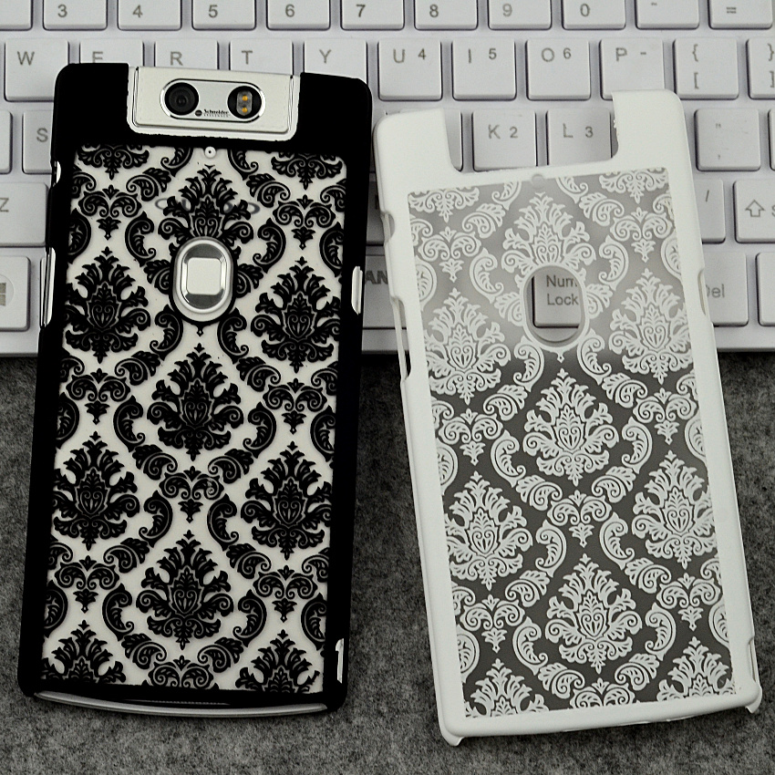 OPPOn3手机壳n5207保护套潮女边框n3手机套新款磨砂透明创意雕花