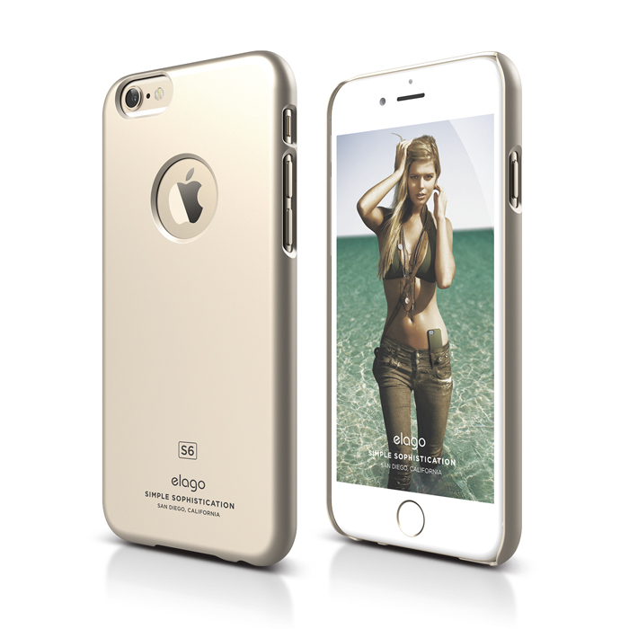韩国elago苹果iPhone6 plus手机壳 超薄时尚多彩苹果6 5.5保护壳