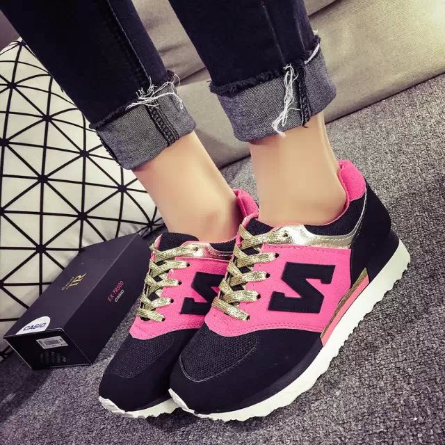 2015春季韩版N字母鞋运动鞋学生休闲跑步鞋阿甘鞋板鞋单鞋女包邮