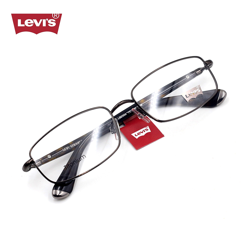 Levi's 李维斯纯钛眼镜架全框男女复古款眼镜框可配近视镜97005
