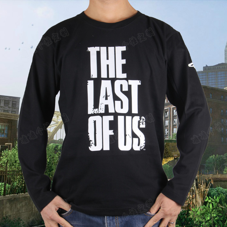 PS3独占大作/ 最后生还者：The last of us/ 纯棉长袖T恤