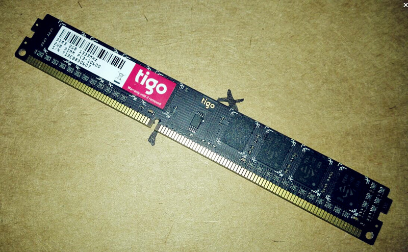 金泰克/TIGO/KINGTIGER 2G DIMM PC3-10600 1333频率台式机内存条