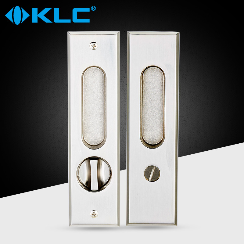 德国KLC移门锁钩锁推拉门锁卧室阳台厨房室内移门锁卫生间简约式