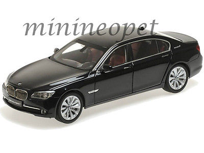 海外代购  汽车模型 08782BK BMW宝马 7系列 压铸 黑色