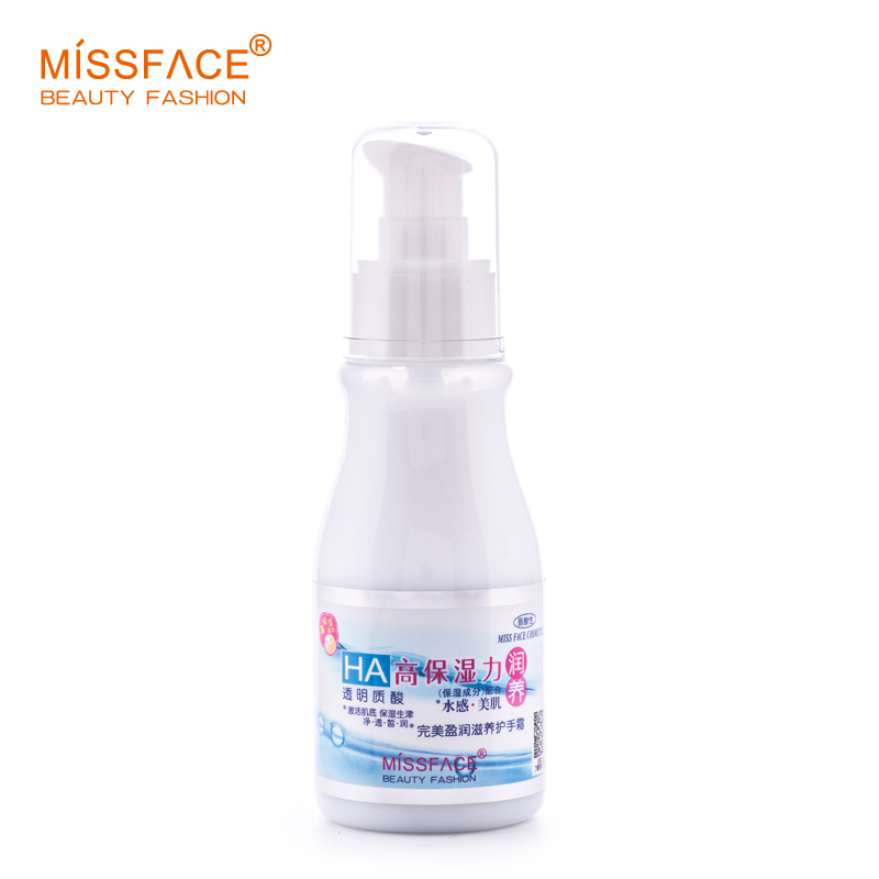 miss face透明质酸盈润滋养护手霜  补水修复舒缓防皱孕妇可用