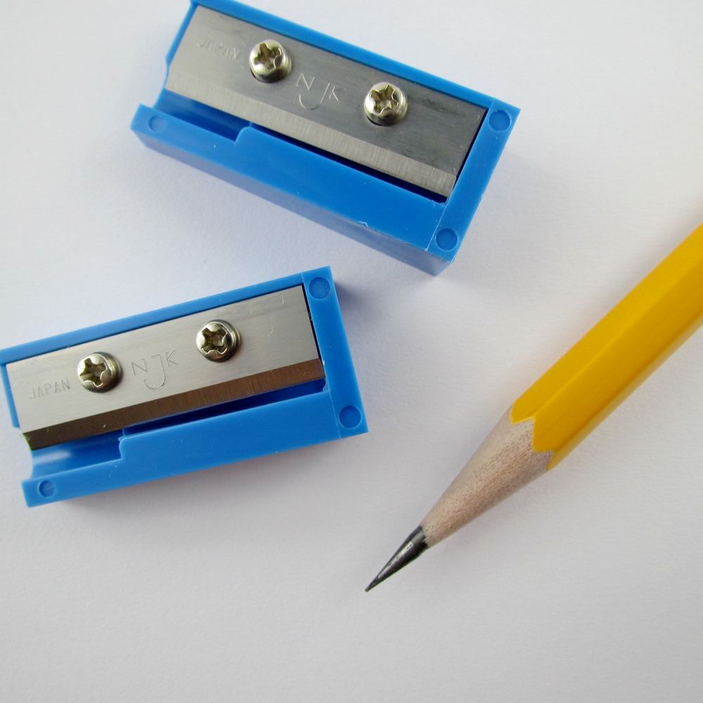 日本进口 卷笔刀 削笔器 笔刨 卷削轻松 小巧锋利 铅芯修长 NJK