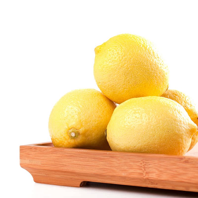 九种水果现摘安岳柠檬新鲜黄柠檬特价500g包邮不打蜡多汁约3-5个
