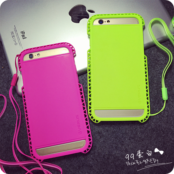 日韩原创iphone6挂绳苹果6手机壳4.7 6plus5.5卡通硅胶套外壳软女