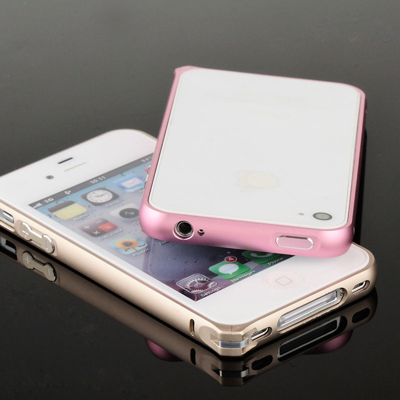 iPhone4s金属边框 iphone4手机壳 苹果4s金属保护套ip4超薄外壳潮