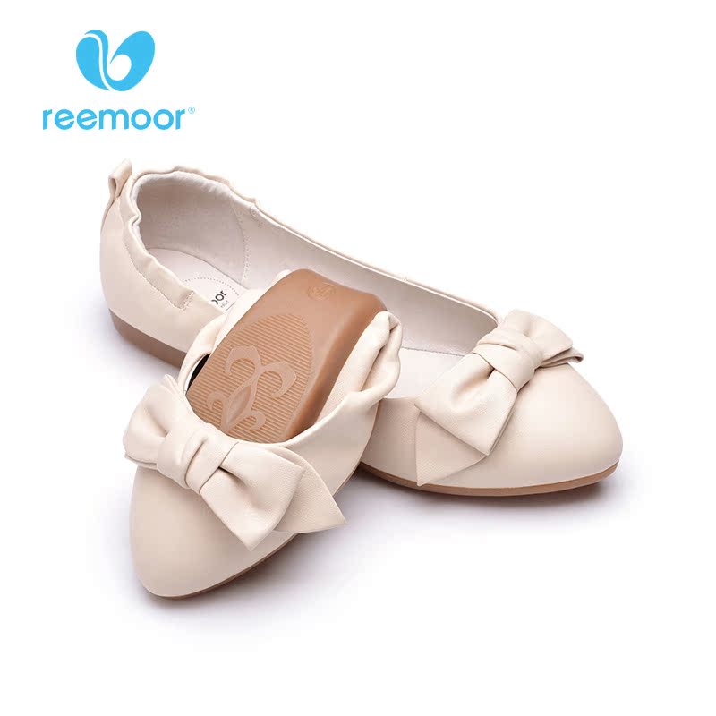 REEMOOR夏季新品蛋卷女鞋 平底浅口平跟舒卷鞋 舒适单鞋RM-2512E3