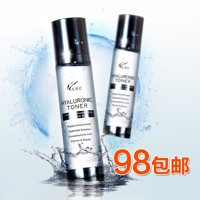 韩国AHC B5透明质酸/玻尿酸爽肤水 100ml 吸收快补水!真的很好！