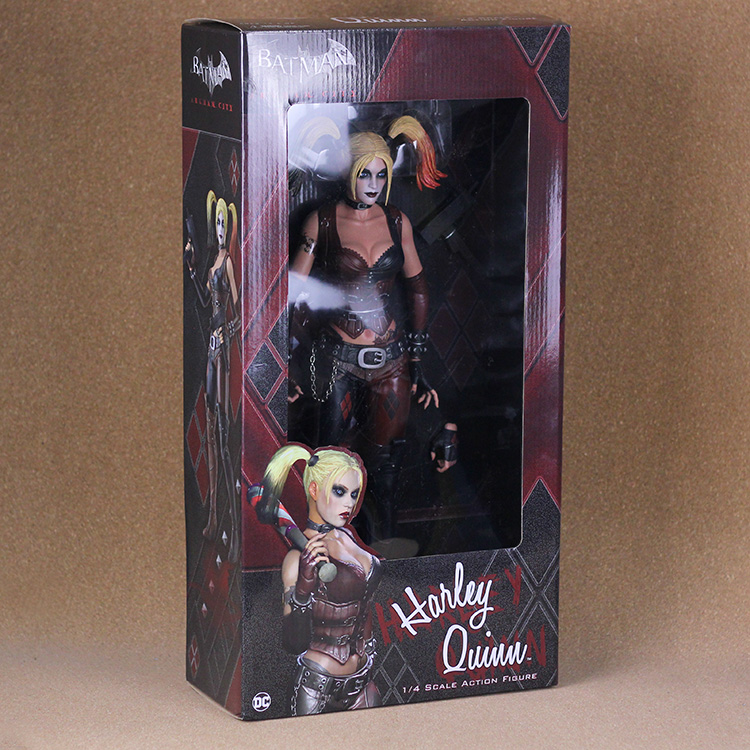 正版neca18寸阿甘骑士蝙蝠侠小丑女哈利可动人偶模型手办全新盒装