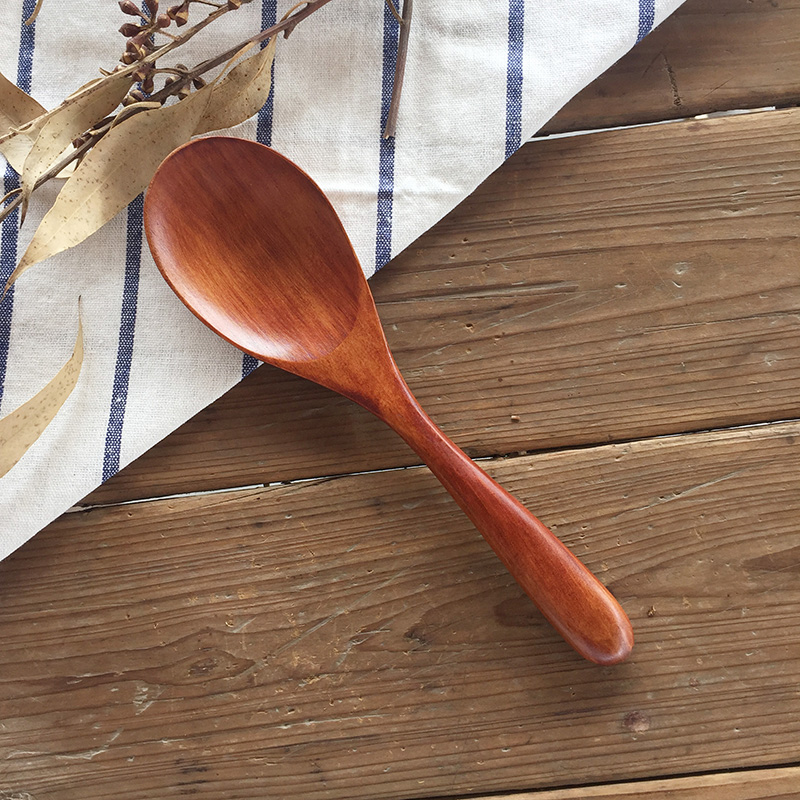 木质大饭勺子打饭勺日式木制木头勺子饭勺饭瓢盛饭不粘锅专用饭勺