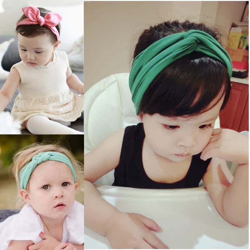 儿童发带公主 韩国宝宝发饰婴儿头饰女孩子头花头带 可爱女童发箍