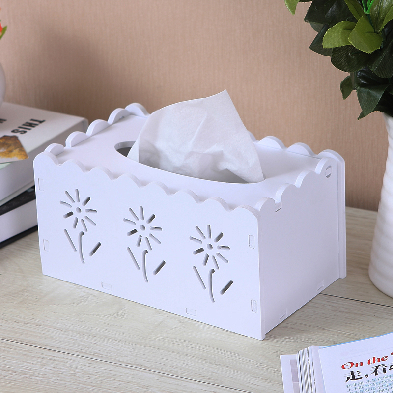 木制多功能纸巾盒餐巾面纸抽客厅餐桌餐纸茶几放遥控器收纳盒创意
