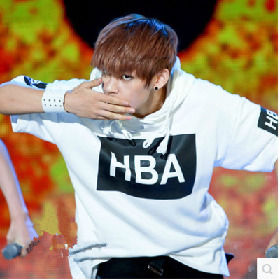 2015新款夏装BTS防弹少年团 HBA Hood By Air同款潮牌男装短袖T恤